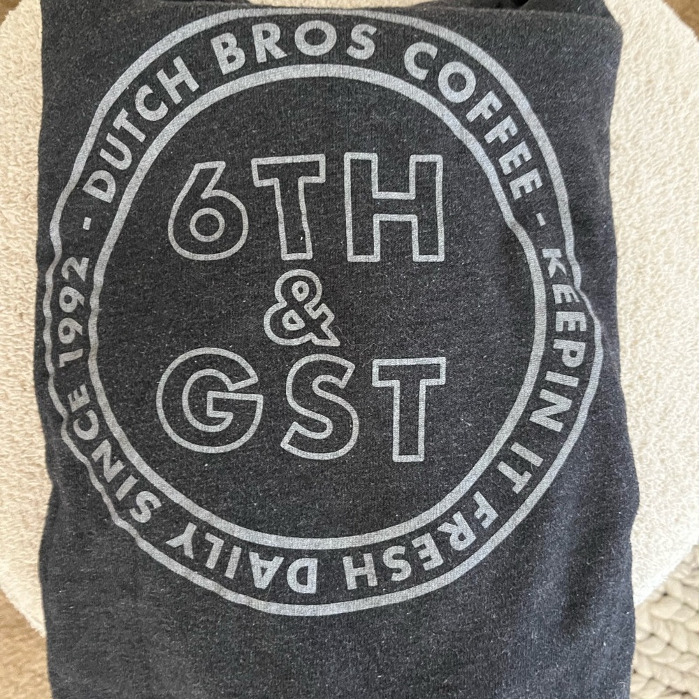 Grey Dutch Bro’s Cropped Hoodie